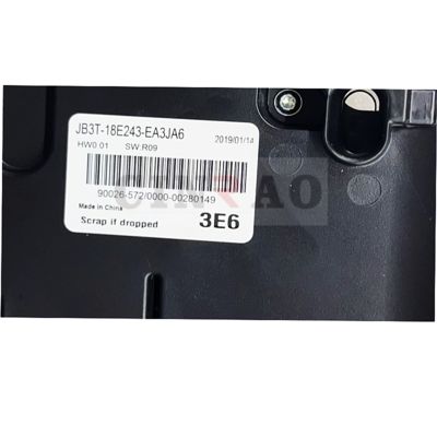 Panel de fachada de Ford Everest para automóviles JB3T-18E243-EA3JA6 Reemplazo de pantalla frontal de medios para automóviles