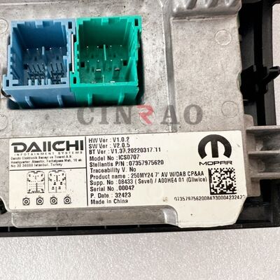 Monitor de Pantalla de Coche Fiat ICS0707 Pantalla LCD 250MY24 7 AV WDAB Navegación GPS