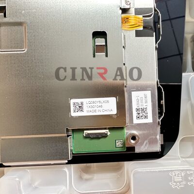 Pantalla de pantalla LCD de 8 pulgadas LQ080Y5LX05 Panel de pantalla de automóvil para Ford Taurus 2021 Sync4 Navegación GPS