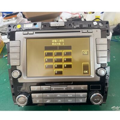 Radio de navegación para coche para Volkswagen Phaeton RNS810 Reproductor estéreo VW RNS 810 Audio GPS