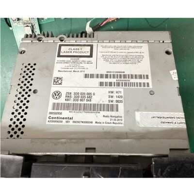 Radio de navegación para coche para Volkswagen Phaeton RNS810 Reproductor estéreo VW RNS 810 Audio GPS