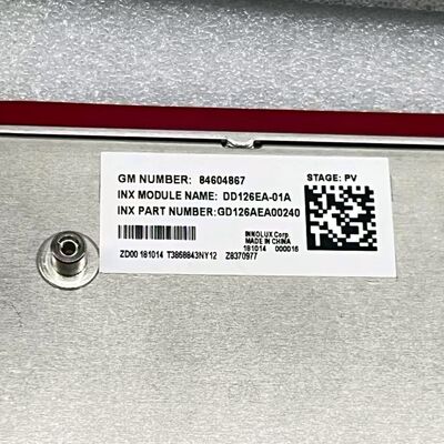 12.6 pulgadas pantalla LCD DD126EA-01A Panel de pantalla de coche para Escalade Yukon GM GPS de navegación