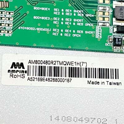 Pantalla LCD de 7 pulgadas AM800480R2TMQWE1H Panel de automóviles AM-800480R2TMQW-01H-F