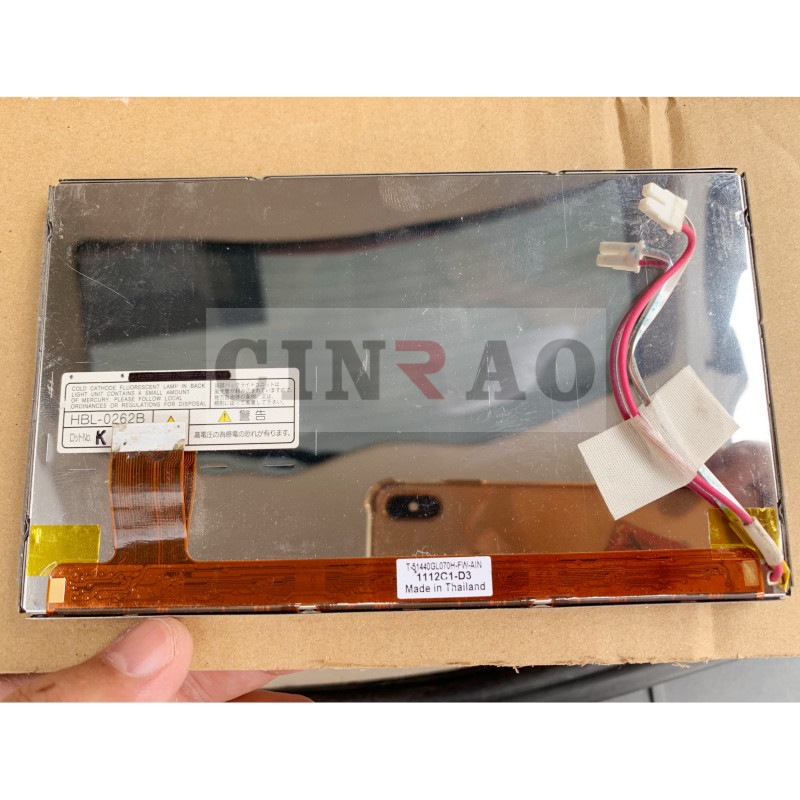 7,0 el panel de exhibición del automóvil de la pantalla LCD T-51440GL070H-FW-AIN de Optrex GPS de la pulgada