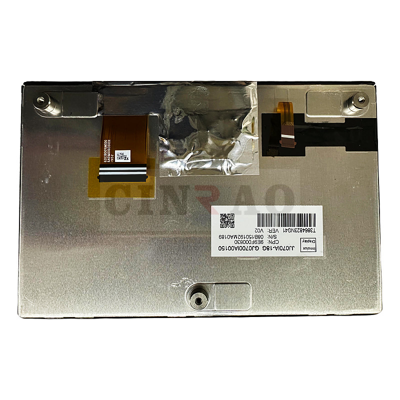 7 pulgadas 800*480 Innolux Display JJ070IA-18G Panel de pantalla LCD Navegación GPS de automóvil