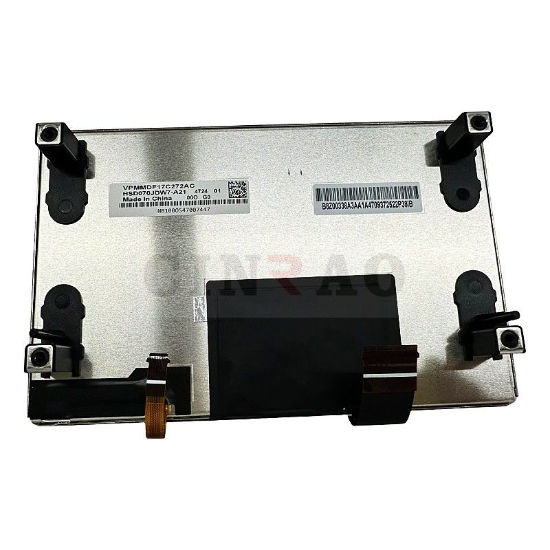 7 pulgadas 800*480 pantalla LCD HSD070JDW7-A21 Panel de pantalla del coche WLED LVDS Navegación GPS