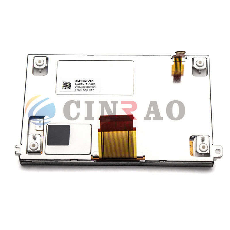 5,0 el panel de pantalla de visualización agudo de la PULGADA LQ050T5DG01 TFT LCD para el reemplazo de las piezas de automóvil del coche