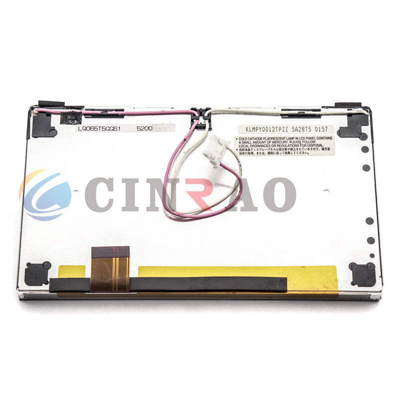 6,5 el panel de pantalla de visualización agudo de la PULGADA LQ065T5GG61 TFT LCD para el reemplazo de las piezas de automóvil del coche