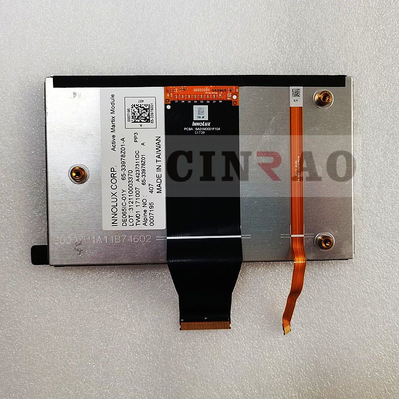 GPS pantalla de visualización de TFT LCD de 6,5 pulgadas DE065IC-01Y para BMW Mini Car Automotive Naviation